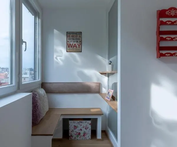 Tamliving 2br Center 3 Bridges Great View Kitchen לובליאנה